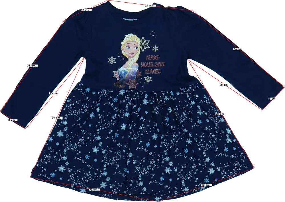 Kék Disney Ruha EU 128 / UK 8 év / US 8 év/M