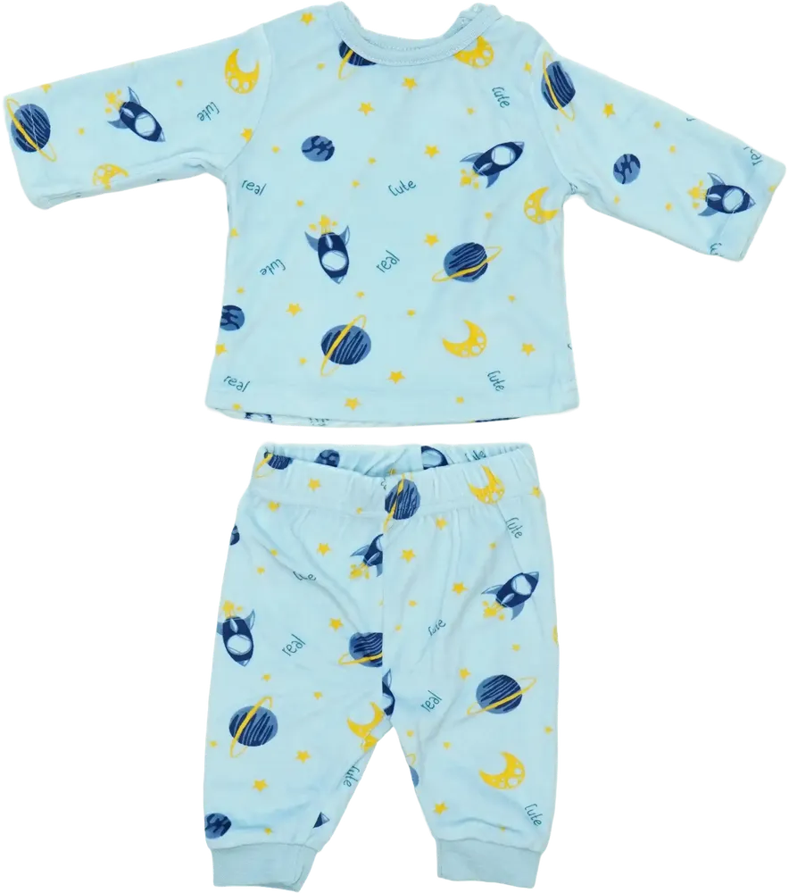 Blue Ergee 2-piece set - Top &amp; Bottom EU 56 / UK Newborn / US Newborn