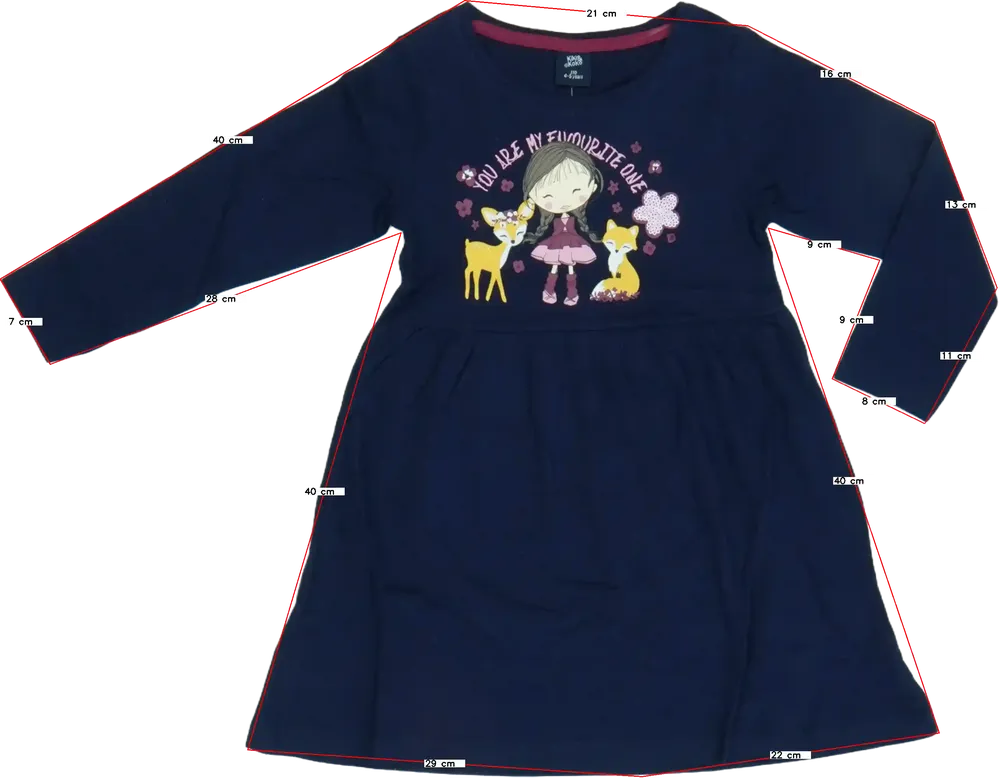 Kék Kiki&amp;Koko Ruha EU 110 / UK 5 év / US 5 év/XS