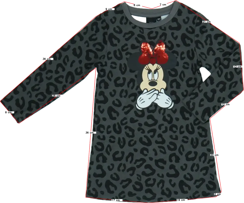 Szürke Disney Ruha EU 116 / UK 6 év / US 6 év/S