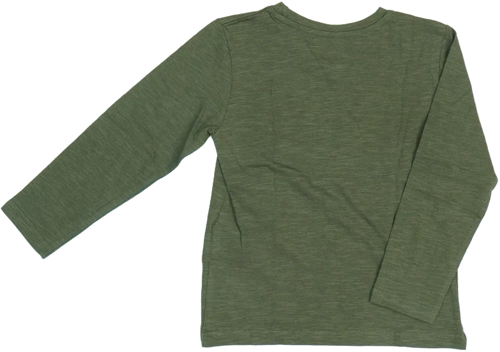 Zöld Marvel Hosszú ujjú felső EU 122 / UK 7 év / US 7 év/M