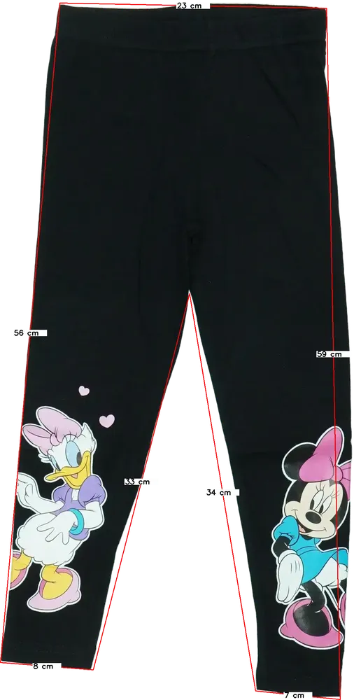 Fekete Disney Leggings EU 104 / UK 4 év / US 4T/XS