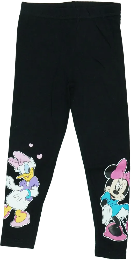 Fekete Disney Leggings EU 104 / UK 4 év / US 4T/XS