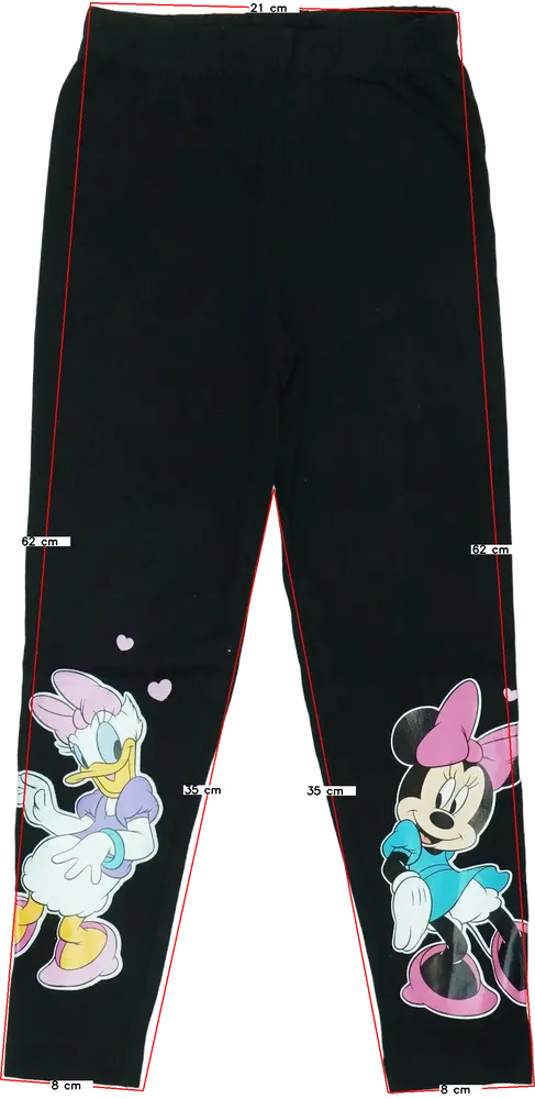 Fekete Disney Leggings EU 110 / UK 5 év / US 5 év/XS