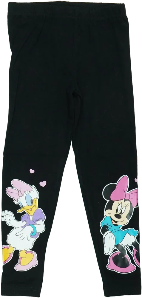 Fekete Disney Leggings EU 116 / UK 6 év / US 6 év/S