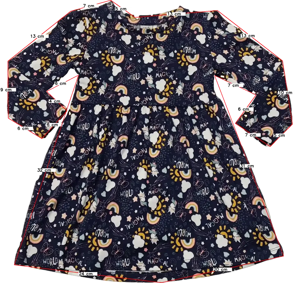 Kék Kiki&amp;Koko Ruha EU 92 / UK 2 év / US 2T