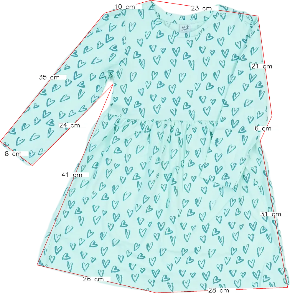 Zöld Kiki&amp;Koko Ruha EU 110 / UK 5 év / US 5 év/XS