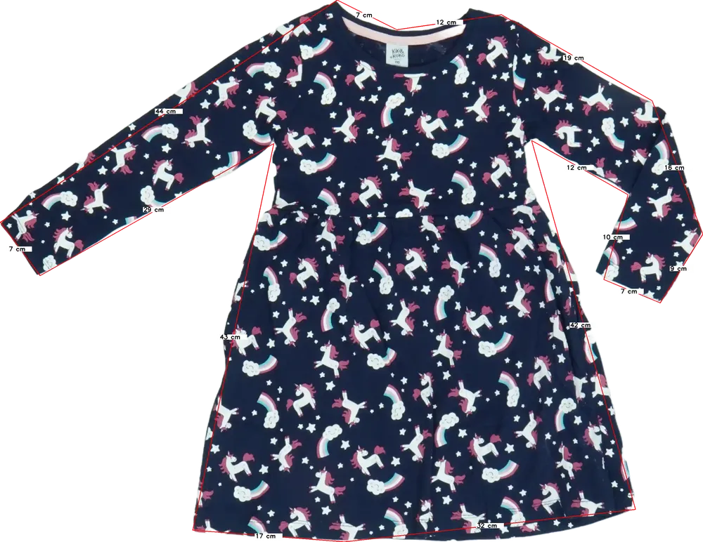 Kék Kiki&amp;Koko Ruha EU 110 / UK 5 év / US 5 év/XS