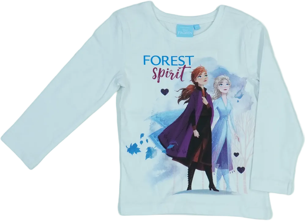 Fehér Disney Hosszú ujjú felső EU 110 / UK 5 év / US 5 év/XS