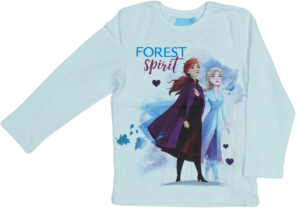 Fehér Disney Hosszú ujjú felső EU 122 / UK 7 év / US 7 év/M