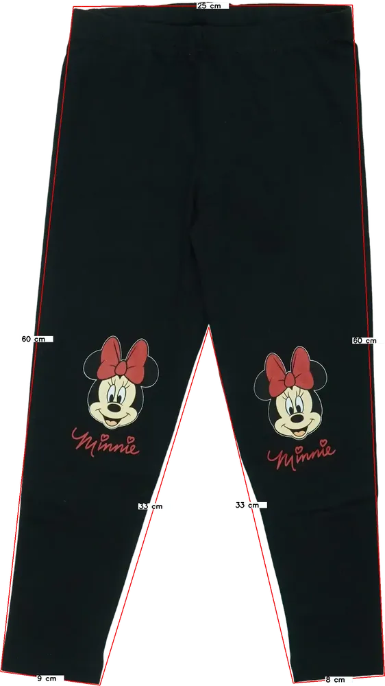 Fekete Disney Leggings EU 110 / UK 5 év / US 5 év/XS