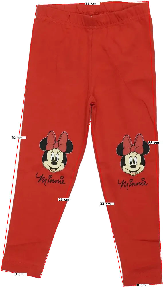 Piros Disney Leggings EU 98 / UK 3 év / US 3T
