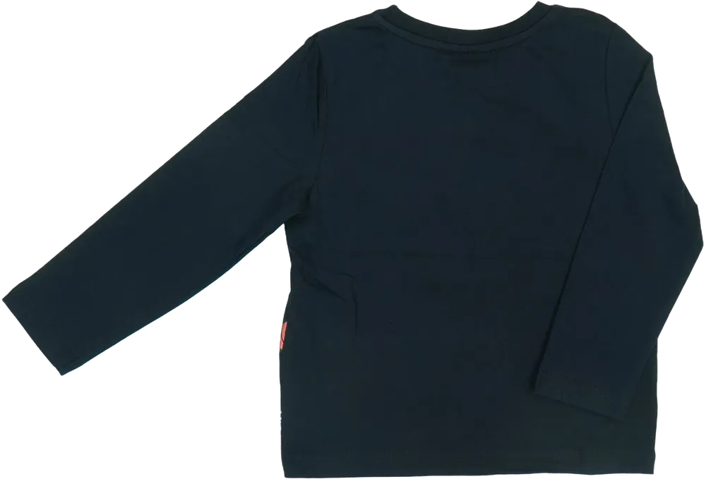 Fekete Marvel Hosszú ujjú felső EU 104 / UK 4 év / US 4T/XS