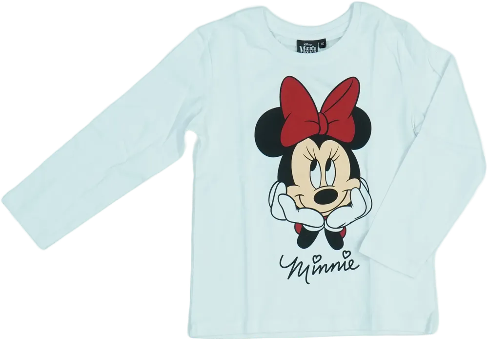 Fehér Disney Hosszú ujjú felső EU 110 / UK 5 év / US 5 év/XS