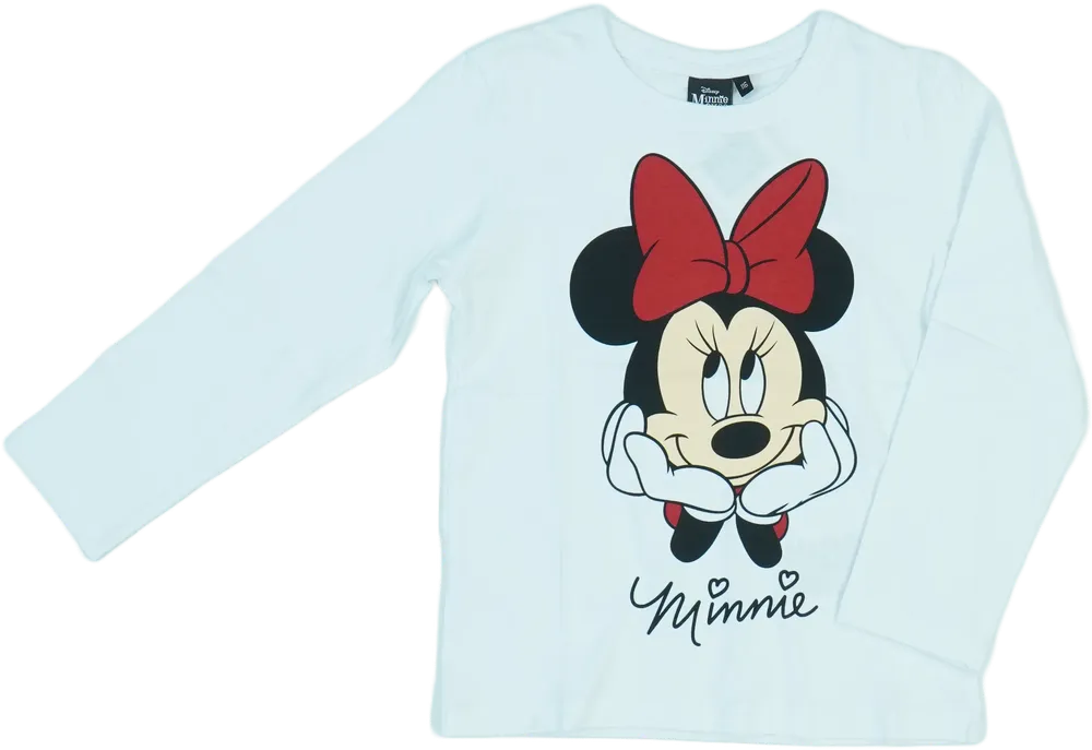 Fehér Disney Hosszú ujjú felső EU 116 / UK 6 év / US 6 év/S