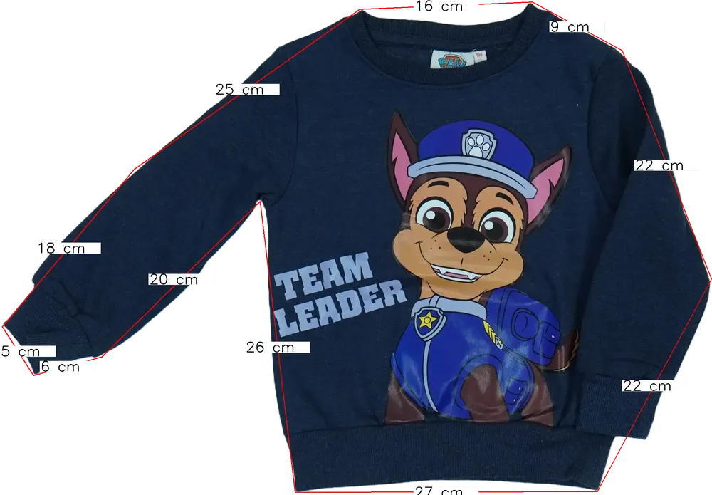 Kék Nickelodeon Pulóver EU 104 / UK 4 év / US 4T/XS