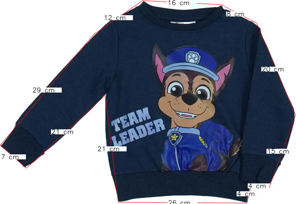 Kék Nickelodeon Pulóver EU 92 / UK 2 év / US 2T