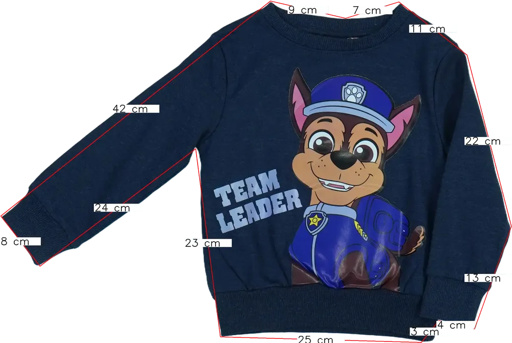 Kék Nickelodeon Pulóver EU 98 / UK 3 év / US 3T