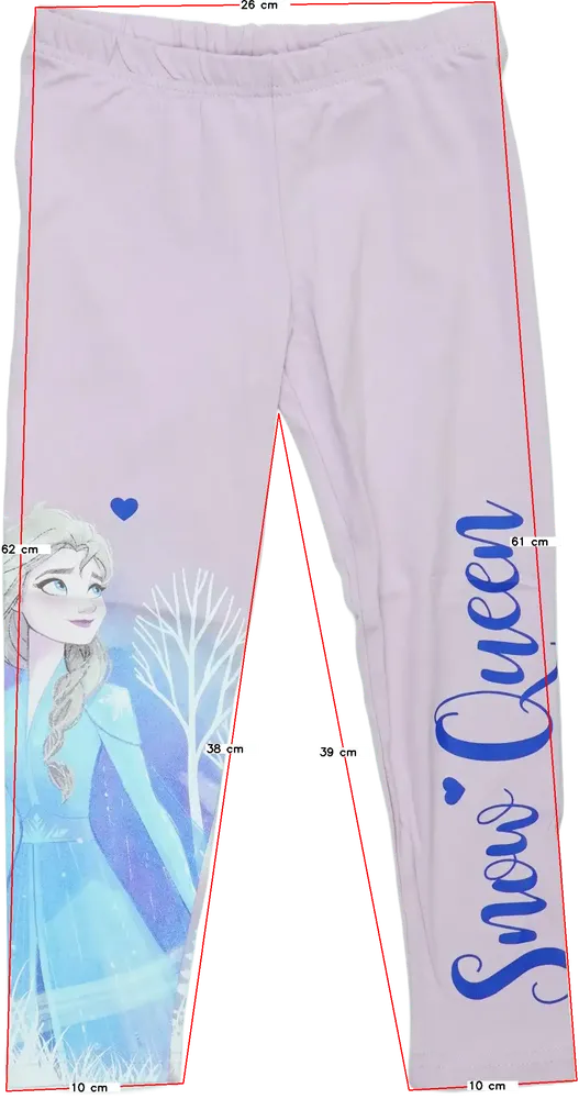 Rózsaszín Disney Leggings EU 116 / UK 6 év / US 6 év/S