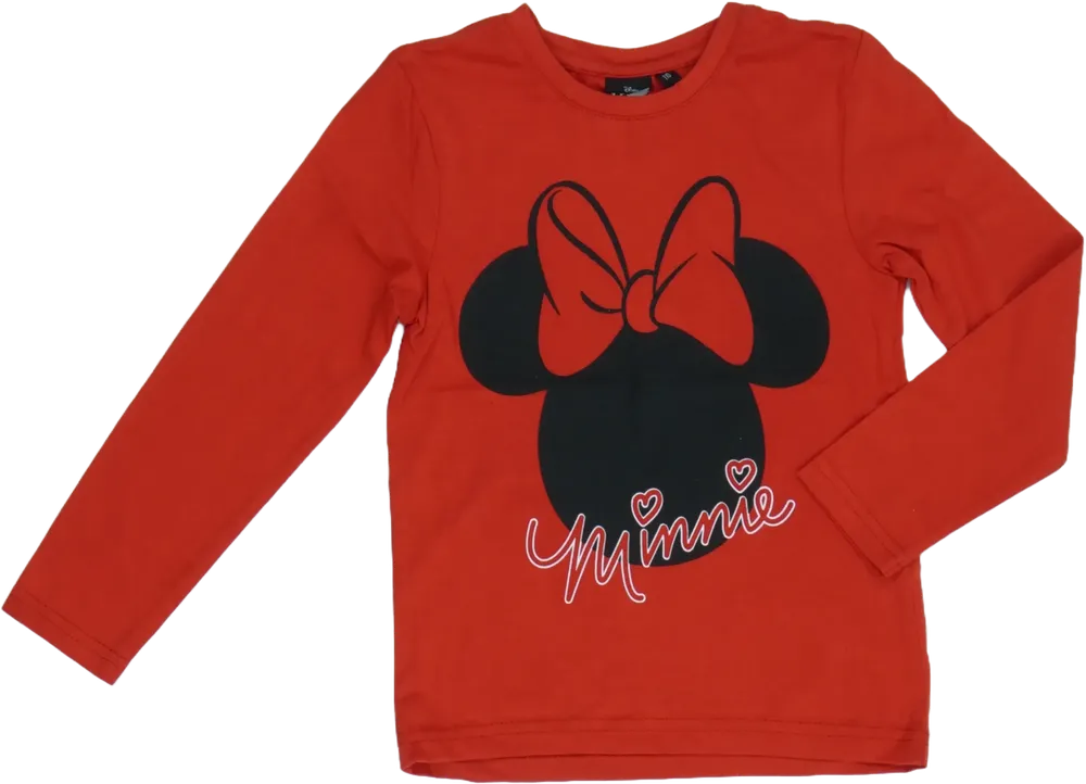 Piros Disney Hosszú ujjú felső EU 98 / UK 3 év / US 3T