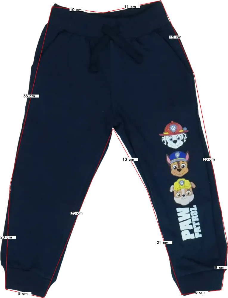 Kék Nickelodeon Melegítőnadrág EU 116 / UK 6 év / US 6 év/S