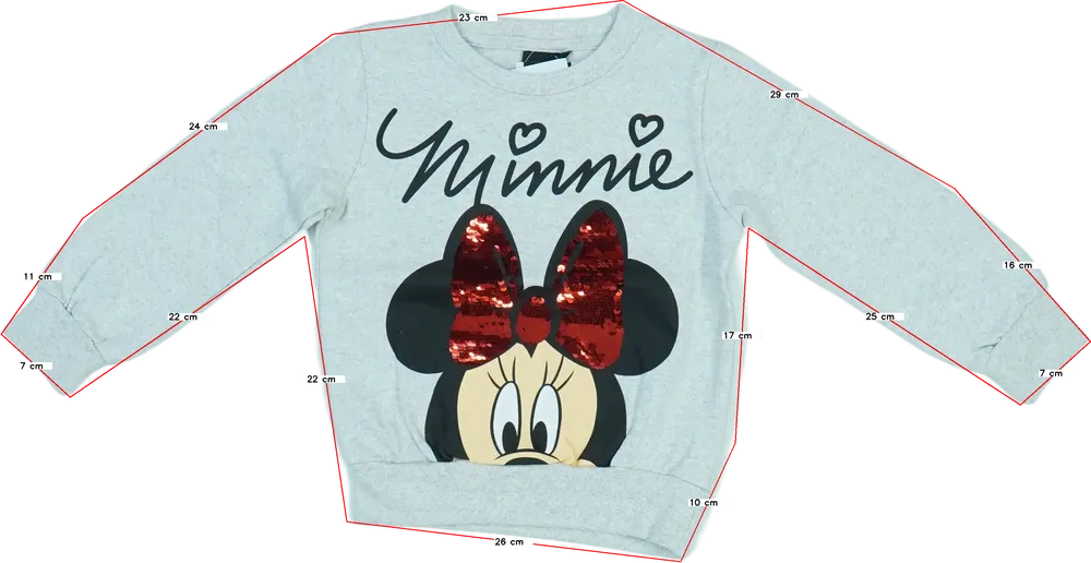 Szürke Disney Pulóver EU 104 / UK 4 év / US 4T/XS