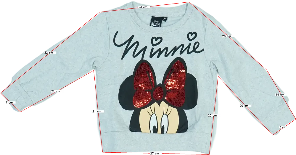 Szürke Disney Pulóver EU 92 / UK 2 év / US 2T