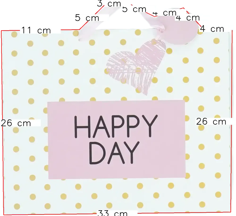 Fehér Egyéb Ajándékzacskó Egyméret