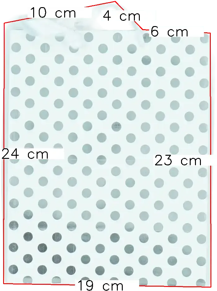 Fehér Egyéb Ajándékzacskó Egyméret