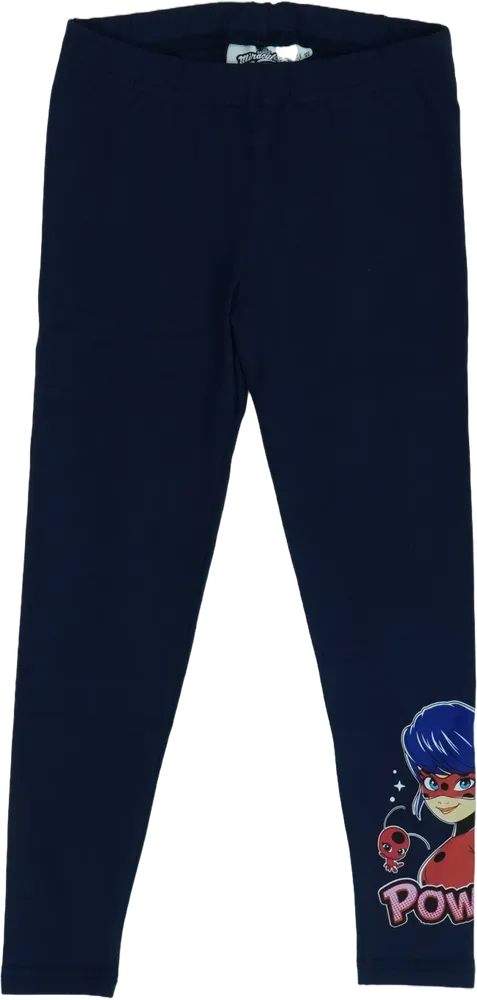 Kék Miraculous Ladybug Leggings EU 116 / UK 6 év / US 6 év/S