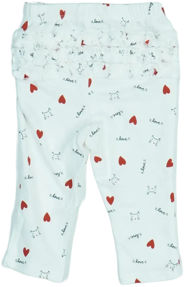 Fehér Old Navy Leggings EU 80 / UK 9-12 hónap / US 12 hónap