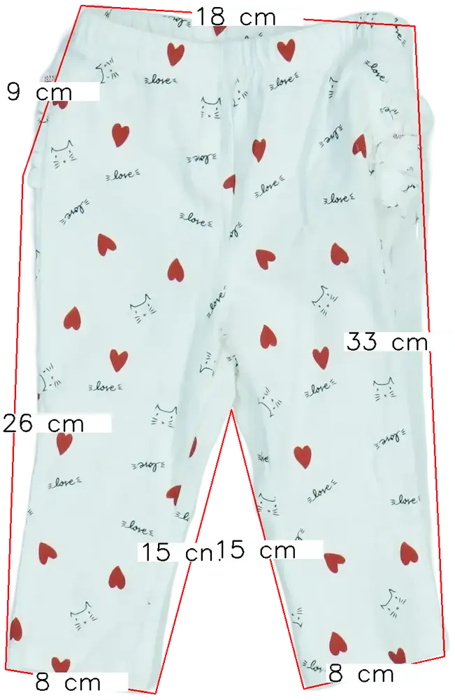 Fehér Old Navy Leggings EU 80 / UK 9-12 hónap / US 12 hónap