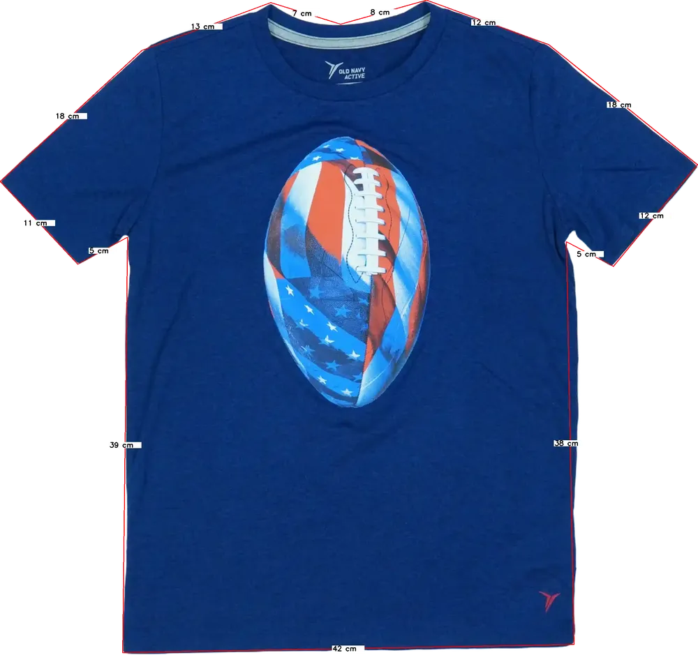Kék Old Navy Póló EU 152 / UK 12 év / US 12 év/L