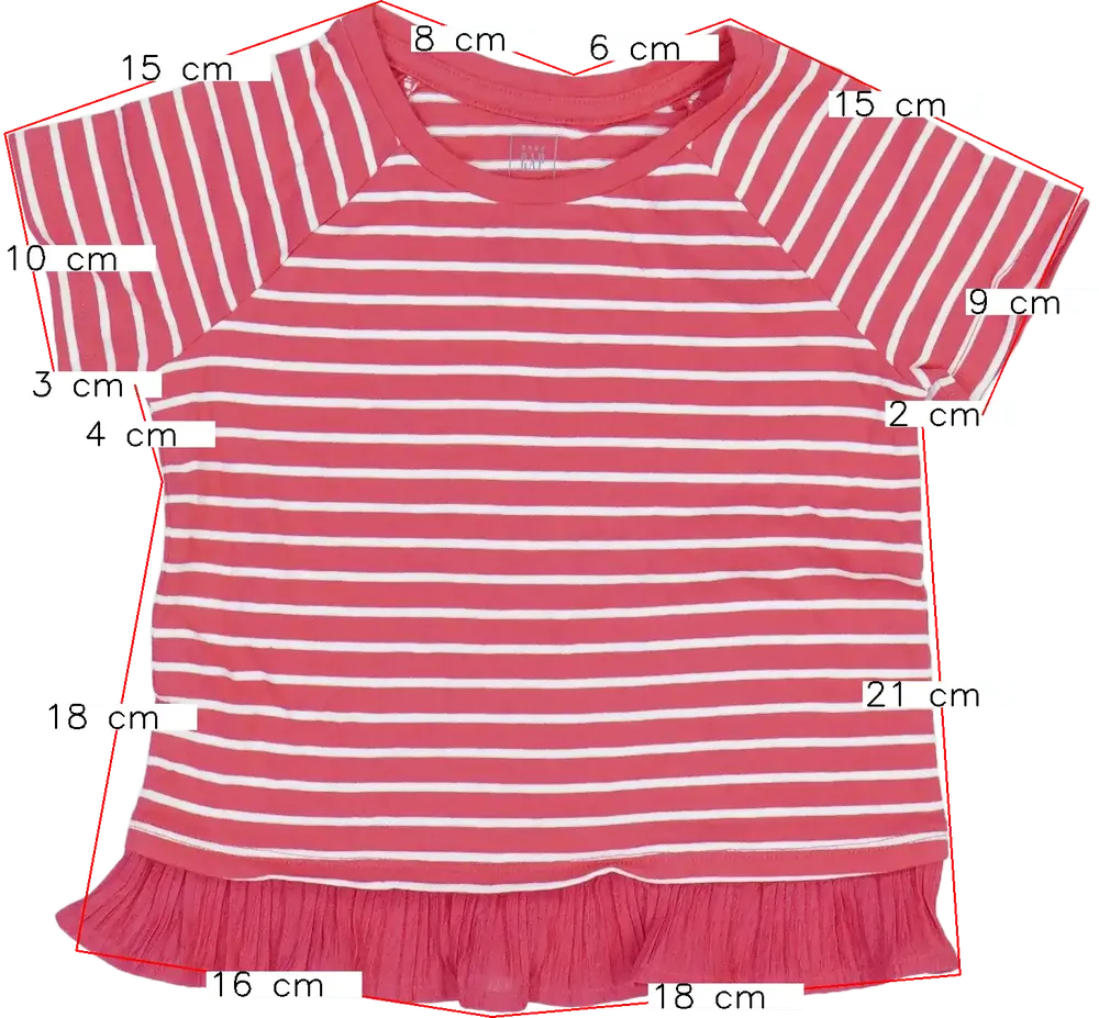 Piros GAP Póló EU 92 / UK 2 év / US 2T