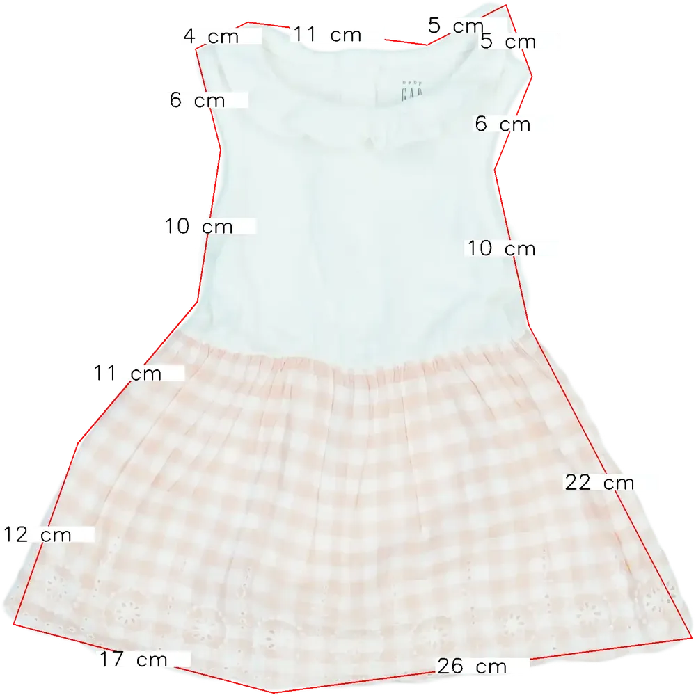 Fehér GAP Ruha EU 80 / UK 9-12 hónap / US 12 hónap