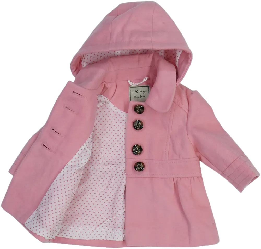 Rózsaszín Next Átmeneti kabát EU 68 / UK 3-6 hónap / US 3-6 hónap