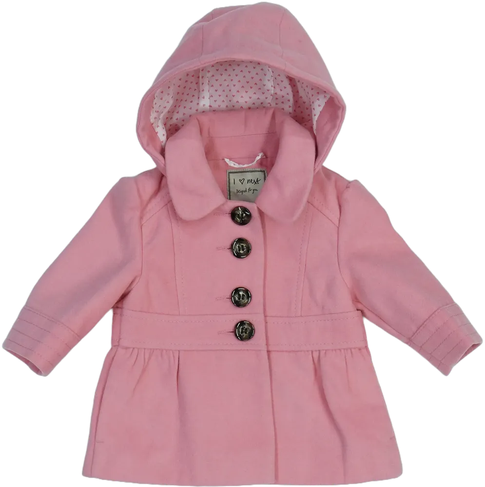 Rózsaszín Next Átmeneti kabát EU 68 / UK 3-6 hónap / US 3-6 hónap