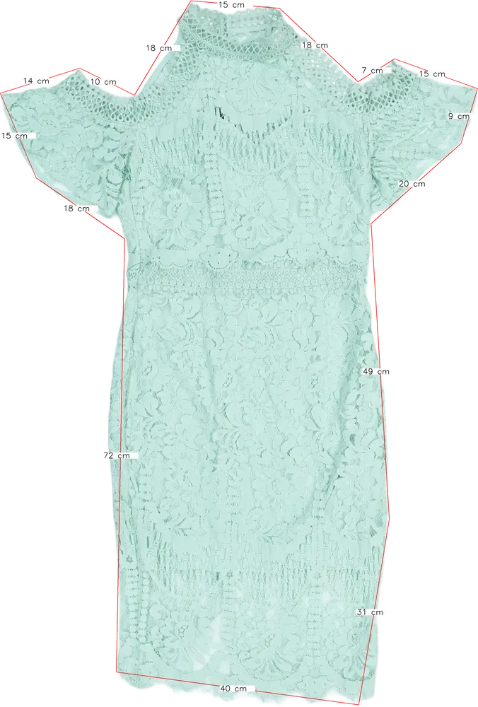 Zöld Lipsy Ruha EU 42