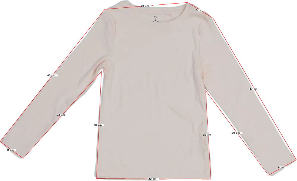 Rózsaszín Next Hosszú ujjú felső EU 134 / UK 9 év / US 9 év/L