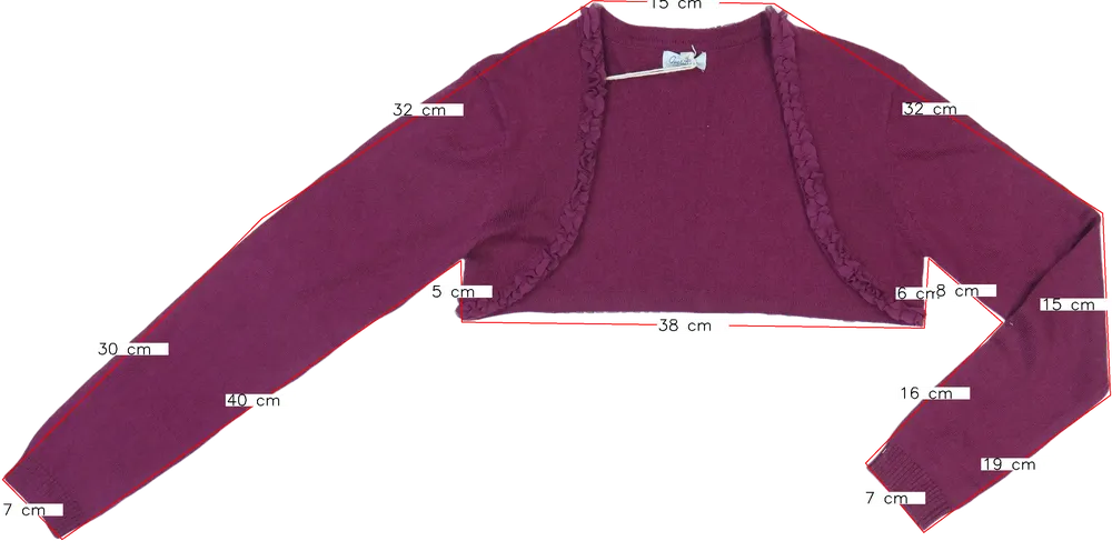 Lila Overkids Bolero EU 128 / UK 8 év / US 8 év/M