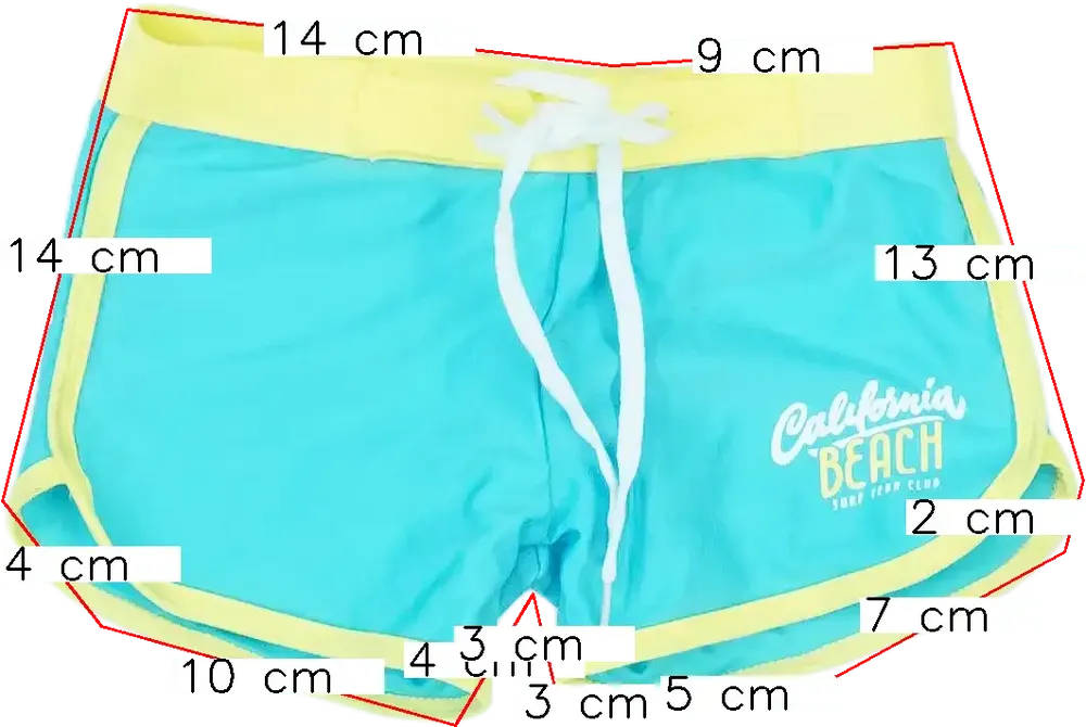 Kék Overkids Fürdőnadrág EU 98 / UK 3 év / US 3T