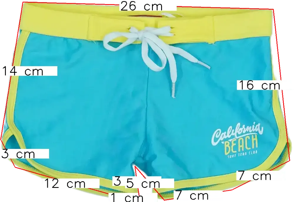 Kék Overkids Fürdőnadrág EU 104 / UK 4 év / US 4T/XS