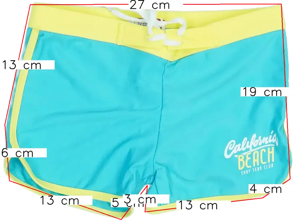 Kék Overkids Fürdőnadrág EU 116 / UK 6 év / US 6 év/S