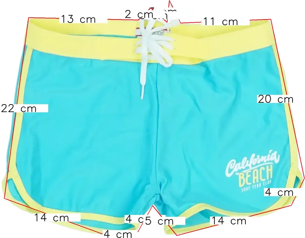 Kék Overkids Fürdőnadrág EU 128 / UK 8 év / US 8 év/M