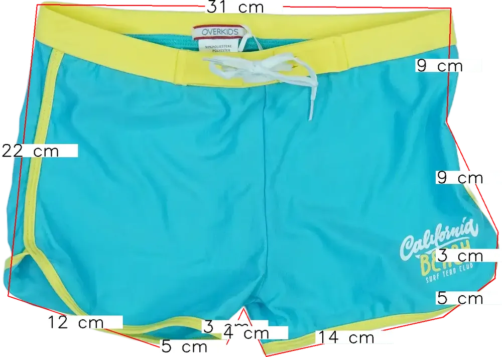 Kék Overkids Fürdőnadrág EU 152 / UK 12 év / US 12 év/L