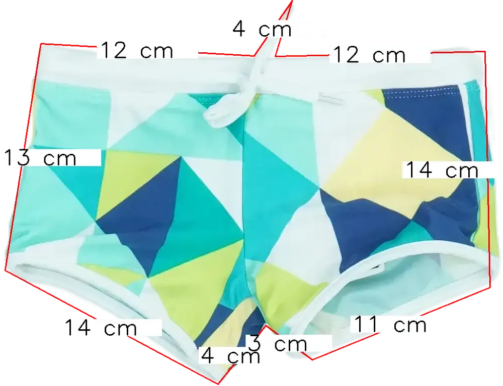 Többszínű Overkids Fürdőnadrág EU 104 / UK 4 év / US 4T/XS