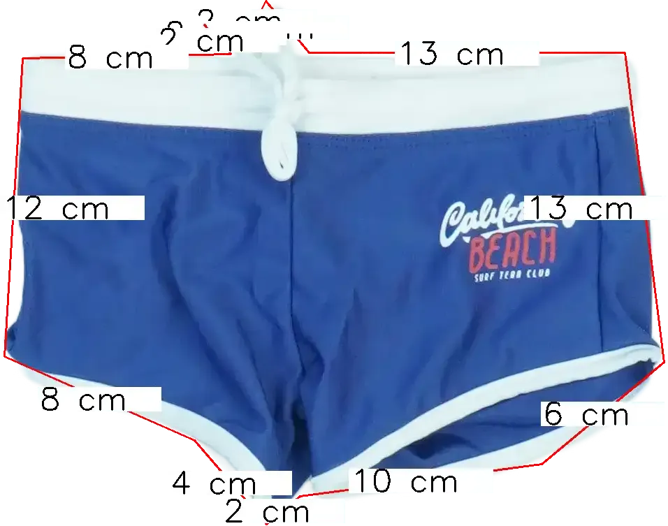 Kék Overkids Fürdőnadrág EU 92 / UK 2 év / US 2T