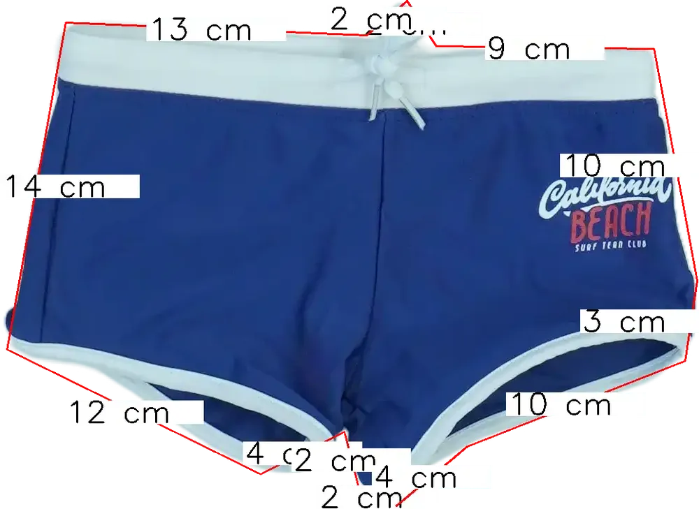 Kék Overkids Fürdőnadrág EU 104 / UK 4 év / US 4T/XS