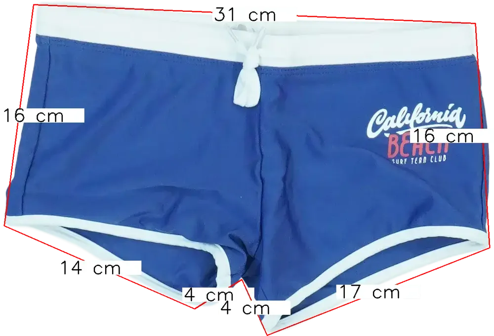 Kék Overkids Fürdőnadrág EU 116 / UK 6 év / US 6 év/S