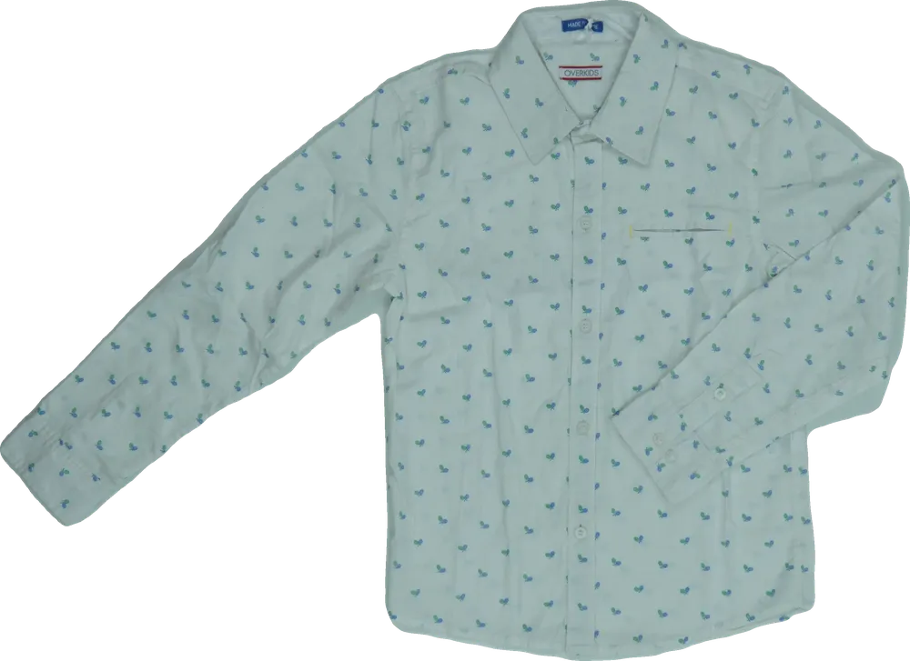 Fehér Overkids Ing EU 116 / UK 6 év / US 6 év/S